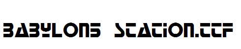 Babylon5_Station.ttf