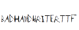 BadHandwriter
