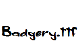 Badgery.ttf