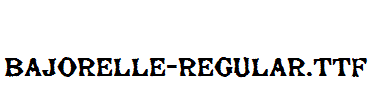 Bajorelle-Regular