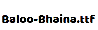 Baloo-Bhaina