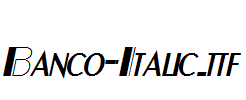 Banco-Italic.ttf