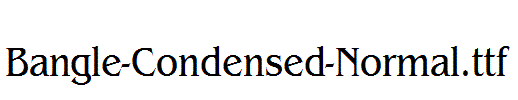 Bangle-Condensed-Normal.ttf