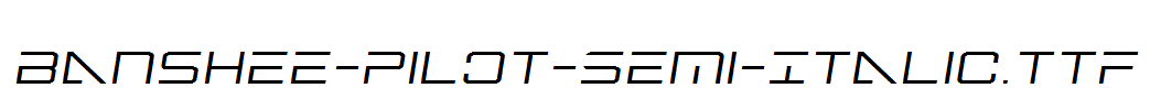 Banshee-Pilot-Semi-Italic.ttf