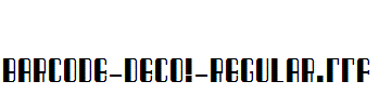 Barcode-Deco!-Regular.ttf