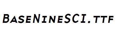 BaseNineSCI.ttf