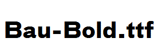 Bau-Bold.ttf