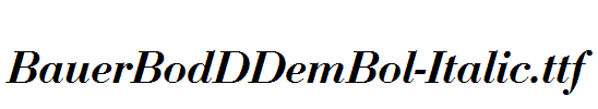 BauerBodDDemBol-Italic.ttf