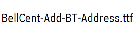 BellCent-Add-BT-Address.ttf