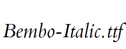 Bembo-Italic.ttf