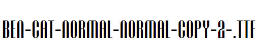 Ben-Cat-Normal-Normal-copy-2-.ttf