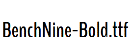 BenchNine-Bold