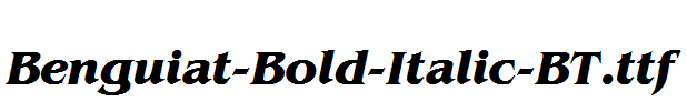 Benguiat-Bold-Italic-BT.ttf