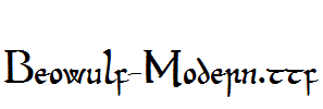 Beowulf-Modern
