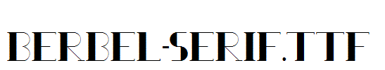 Berbel-Serif