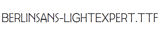 Berlinsans-LightExpert.ttf