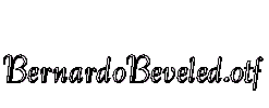 BernardoBeveled