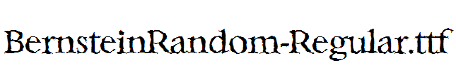 BernsteinRandom-Regular.ttf