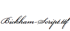 Bickham-Script.ttf