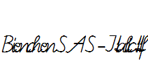 BienchenSAS-Italic