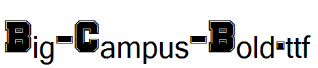Big-Campus-Bold