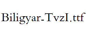 Biligyar-TvzI.ttf