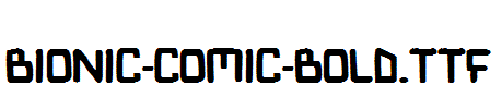 Bionic-Comic-Bold