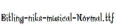 Bitling-niks-musical-Normal
