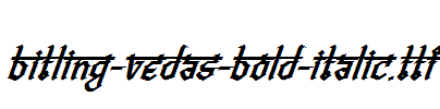 Bitling-vedas-Bold-Italic