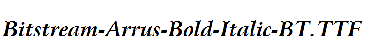 Bitstream-Arrus-Bold-Italic-BT.ttf