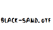 Black-Sand
