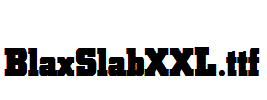 BlaxSlabXXL