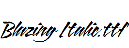 Blazing-Italic.ttf