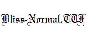 Bliss-Normal.ttf