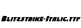 Blitzstrike-Italic.ttf