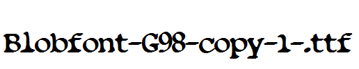 Blobfont-G98-copy-1-.ttf