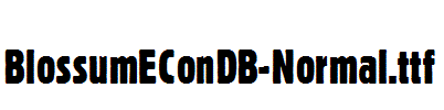 BlossumEConDB-Normal.ttf