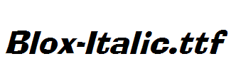 Blox-Italic.ttf