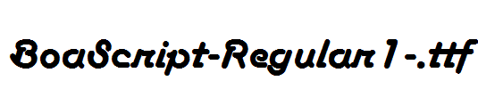 BoaScript-Regular1-.ttf