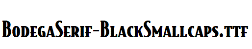 BodegaSerif-BlackSmallcaps.ttf