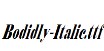 Bodidly-Italic.ttf