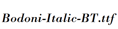 Bodoni-Italic-BT.ttf