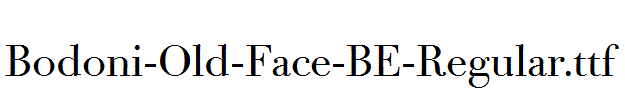 Bodoni-Old-Face-BE-Regular.ttf