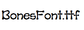 BonesFont
