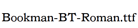 Bookman-BT-Roman.ttf