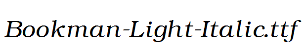 Bookman-Light-Italic.ttf