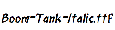 Boom-Tank-Italic