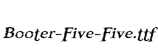 Booter-Five-Five