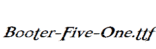 Booter-Five-One