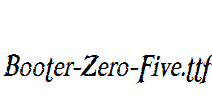 Booter-Zero-Five